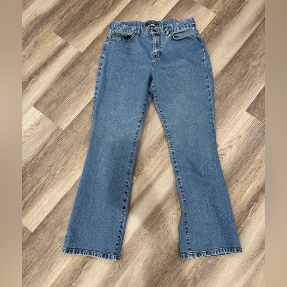 LRL Ralph Lauren Women's Bootcut Denim‎ Jeans Size 8 - Picture 1 of 7